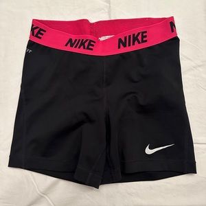 Nike pro spandex shorts